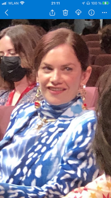 Ruth Wilson in Venedig, 2021. Internationales Filmfestival