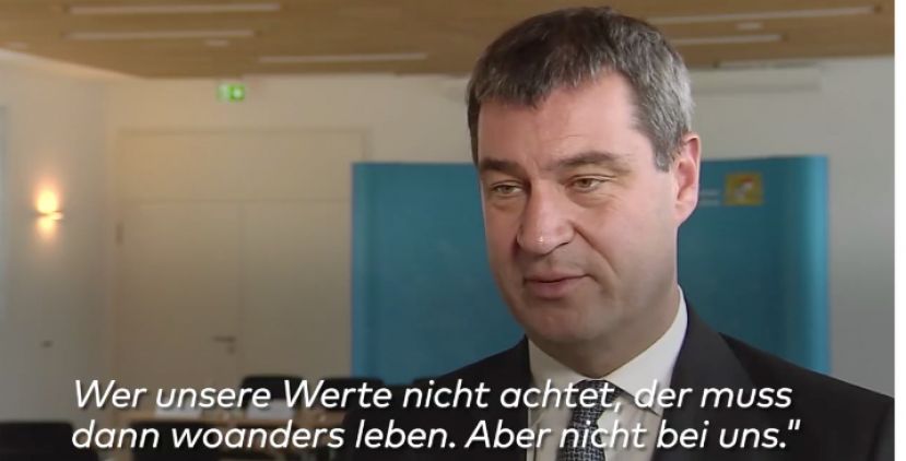 CSU-Politiker Söder spricht von &quot;beginnenden Parallelgesellschaften&quot;