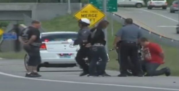 200 Videos - POLICE Chase GONE BAD Stunter Wheelies Into COP CAR Crash COPS VS BIKES