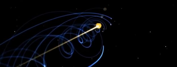 Unser Sonnensystem bewegt sich wie eine Kanonenkugel durch die Milchstrasse