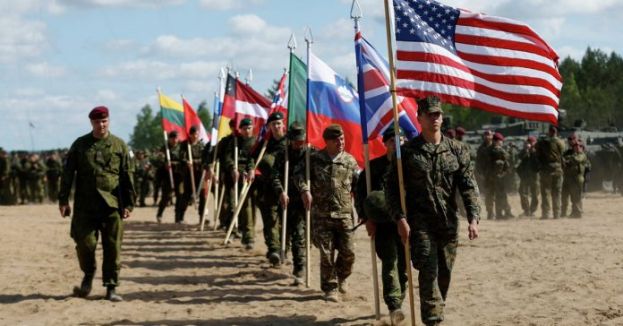 Nato contra Russland, Europa, die Menschen darin, sind die lebendige Pufferzone. Europa soll geopfert werden, ebenso die Menschen...