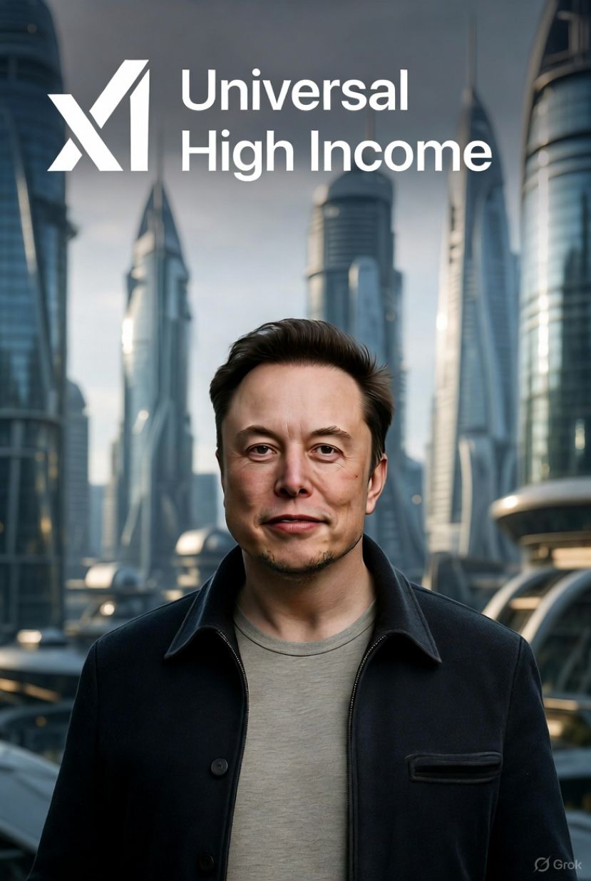 Elon Musk &amp; xAI: Die Firma, die das Bedingungslose Grundeinkommen unvermeidbar macht