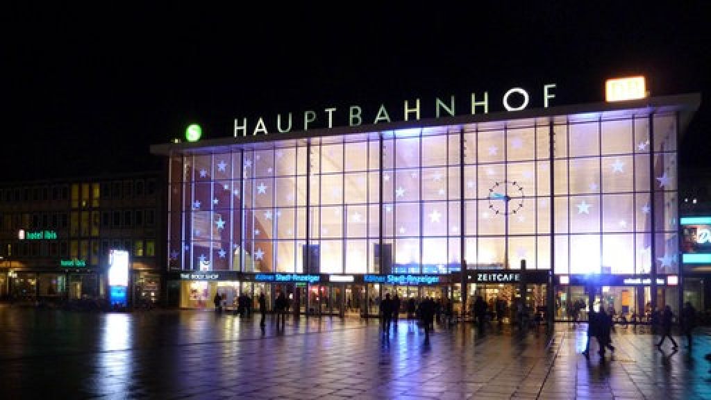 Silvester am Kölner Hauptbahnhof
