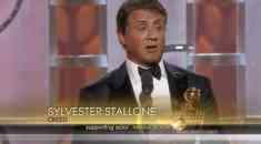 Even Best Supporting Actor - Motion Picture winner Sylvester Stallone has imaginary friends. His might be the best.